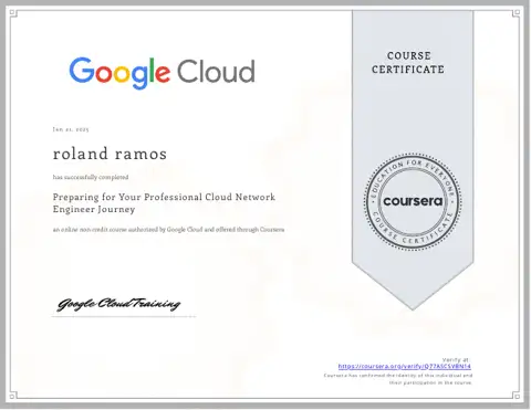 Preparing for Your Professional Cloud Network certificate
